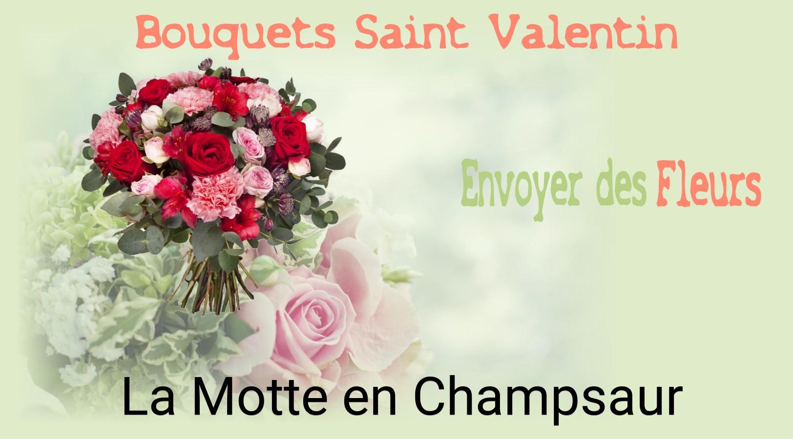 Roses de Saint-Valentin livrées à La Motte-en-Champsaur